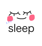 一言顔文字（個別スタンプ：9）