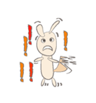 Cute rabbit tail（個別スタンプ：10）