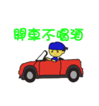 blue man kowtow（個別スタンプ：14）