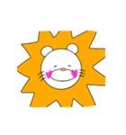 ライオンさんの日常（個別スタンプ：2）