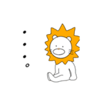 ライオンさんの日常（個別スタンプ：13）