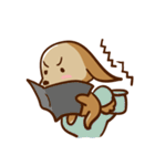 Rice Ball Dog- Migo（個別スタンプ：4）