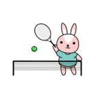 Fen Fen -The rabbit loves sports（個別スタンプ：1）