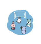 Fen Fen -The rabbit loves sports（個別スタンプ：5）