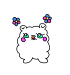 しろくまふわふわ（個別スタンプ：4）