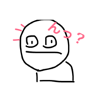 ⠒̫⃝ほのぼのな⠒̫⃝（個別スタンプ：1）