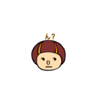 きのこヘアボーイ（個別スタンプ：6）