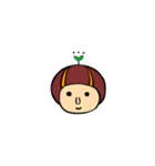 きのこヘアボーイ（個別スタンプ：13）