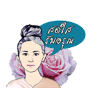 Girl in Thai style（個別スタンプ：11）