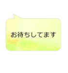 ビジネス会話で使えるシンプルなスタンプ3（個別スタンプ：31）