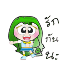 Kapook Sensitive girl（個別スタンプ：1）