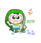 Kapook Sensitive girl（個別スタンプ：12）