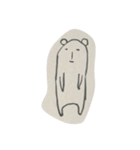 二足歩行のクマ（個別スタンプ：1）