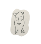 二足歩行のクマ（個別スタンプ：18）