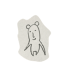 二足歩行のクマ（個別スタンプ：20）
