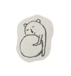 二足歩行のクマ（個別スタンプ：22）