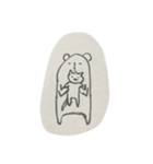 二足歩行のクマ（個別スタンプ：39）