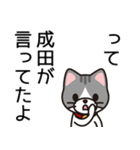 成田と羽田どっちが好き？（個別スタンプ：40）