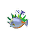 Colorful of fish（個別スタンプ：21）