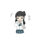 Eiko, the cute schoolgirl（個別スタンプ：3）