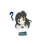 Eiko, the cute schoolgirl（個別スタンプ：6）