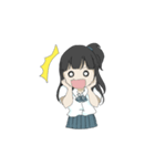 Eiko, the cute schoolgirl（個別スタンプ：8）