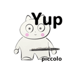 orchestra piccolo everyone English ver（個別スタンプ：1）