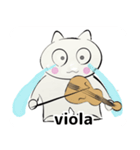 orchestra viola everyone English ver（個別スタンプ：17）