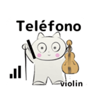 orchestra violin for everyone Spain ver（個別スタンプ：14）