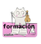 orchestra violin for everyone Spain ver（個別スタンプ：19）