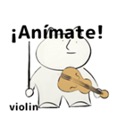 orchestra violin for everyone Spain ver（個別スタンプ：31）