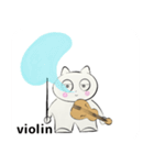 orchestra violin for everyone Spain ver（個別スタンプ：35）