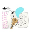 orchestra violin for everyone Spain ver（個別スタンプ：36）