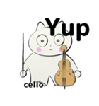 orchestra cello for everyone English ver（個別スタンプ：1）