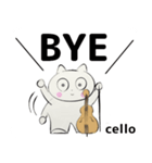 orchestra cello for everyone English ver（個別スタンプ：2）