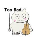 orchestra cello for everyone English ver（個別スタンプ：7）