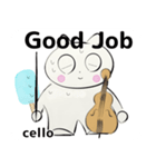 orchestra cello for everyone English ver（個別スタンプ：12）