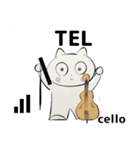 orchestra cello for everyone English ver（個別スタンプ：14）