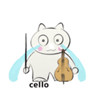 orchestra cello for everyone English ver（個別スタンプ：17）
