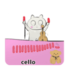 orchestra cello for everyone English ver（個別スタンプ：21）