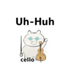 orchestra cello for everyone English ver（個別スタンプ：32）