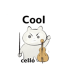 orchestra cello for everyone English ver（個別スタンプ：34）