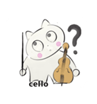 orchestra cello for everyone English ver（個別スタンプ：39）