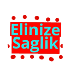 Turkish most used words 3（個別スタンプ：27）