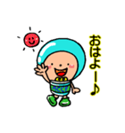 ピカリとテコのごあいさつ（個別スタンプ：1）