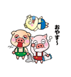 オーダーメイドスタンプ 三匹のぶた（個別スタンプ：38）