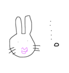 キモいうさぎ（個別スタンプ：8）