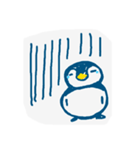 ゆるカワイイ ラフ描きペンギン（個別スタンプ：36）