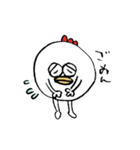 まるチキくん（個別スタンプ：25）