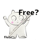 orchestra flute for everyone English ver（個別スタンプ：4）